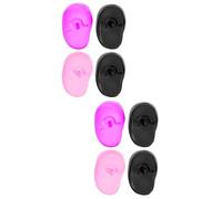 OATIPHO 2 Series Orejeras De Silicona Para Color De Cabello Spa Alto Suave Nadar Cubiertas Para Los Oídos De Tinte Para El Cabello Cubiertas Para Los Oídos Que Mueren De Cabello 4 Piezas*2