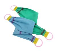 OATIPHO 2 Toallas Exfoliantes Para La Espalda Paño De Baño Exfoliante Para Limpieza Corporal Red Suave Para La Piel Toallas De Ducha Paño De Arena Gruesa