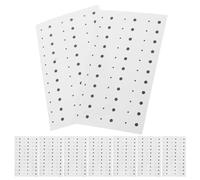 OATIPHO 20 Piezas Pegatina de falsos pegatina de de halloween maquillaje de cicatriz falso etiqueta engomada de halloween Tattoo Sticker Making broma Papel Negro