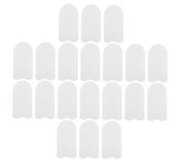 OATIPHO 200 Piezas Protectores de Dedos de Tela No Tejida Protectores para Puntas de Dedos Patrón de Perlas de Doble Cara Kit de Cuidado Dental para Perros y Gatos Uso para Limpieza Dental
