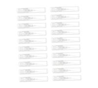 OATIPHO 20piezas Botella De Aceite Esencial y Perfume Unidades Frasco De Subpaquete Práctico y Ligero