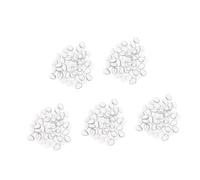 OATIPHO 250 Piezas Transparent Glass Waterdrop Nail Display Beads For Manicure Color Chart Precise Nail Polish Showcase Tools For Salon And Personal Art Practice