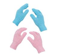 OATIPHO 2pares Guantes Exfoliantes Para Ducha Guante De Ducha De Baño Para Eliminar Muerta Para Baño y Cuidado