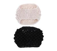 OATIPHO 2piezas Gorro Cálido Diadema De Punto Para Mujer Accesorios De Invierno Calentador De Orejas Para Uso Al Aire
