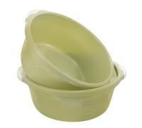 OATIPHO 2piezas Lavabo De Plástico Para Baño Lavabos Sencillos Doméstico Mediano Clásico Hogar