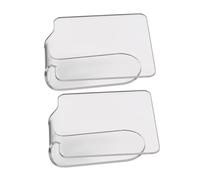 OATIPHO 2piezas Paleta De Decoración De Uñas Plato Para Colores Paletas Acrílicas De Maquillaje Herramienta De Maquillaje y Polvos Profesional Salones De