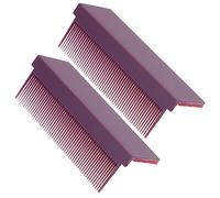 OATIPHO 2piezas Peine Alisador De Pelo Eléctrico Portátil Peine De Hierro Para Plancha De Pelo Cepillo Alisador Térmico Fácil De Usar