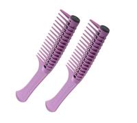 OATIPHO 2piezas Peine para Teñir el Cabello con Rodillo Peine para Tinte y Mechas Incluye Agarre Cómodo para Aplicar Color el Cabello