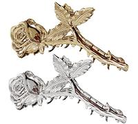 OATIPHO 2piezas Tocados De Horquilla Cabello Forma De Flor Pinzas Cabello Para Mujeres Accesorios De Moda Verano