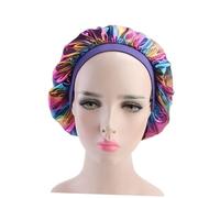 OATIPHO 3 Piezas Gorro de Dormir y Gorro de Ducha de Satén Elastico de Lado para Mujeres y Niñas para Quimioterapia y Anticaída para Uso Spa o Baño