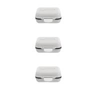 OATIPHO 3 Piezas Pastillero Semanal Pequeño Portátil con Compartimentos Organizador de para Viaje Caja para Píldoras y Almacenaje Multifuncional de Joyas