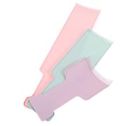 OATIPHO 3 Piezas tablero de color de pelo frustrar departamento herramienta resaltar tablero kit de mechas para cabello oscuro kit de color de cabello balayage el plastico