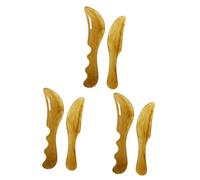OATIPHO 3 series Tabla De Raspado Palo De Masaje Rodillos Faciales Para La Fascia Corporal Herramientas Faciales Raspador Masajeador Masaje De Raspado Equipo De Masaje 2 piezas x 3