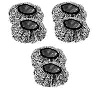 OATIPHO 3 Series Tapón De Aceite Horneado Gorros De Pelo Lavables Impermeables Capó Seco Tapa Del Cabello Para El Aceite Gorros Térmicos Para El Cabello Impresión De Eva 2 Piezas X 3