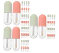 OATIPHO 3 series Tubo Vacío De Brillo Labial Bálsamo Labial Tubo De Brillo Labial Transparente Y Brillante Para Mujeres s De Tintes De Brillo 20 piezas*3