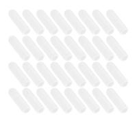 OATIPHO 30 Piezas Palillo de silicona eliminar Accesorio para quitando reutilizable cubierta de cuchara de oreja consejos de reemplazo de la cuchara del oído gel de sílice Transparente
