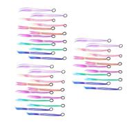 OATIPHO 36 Piezas Extensiones de Trenza de Colores para Niñas de Cabello con Elástica Fáciles de Colocar para Eventos Diarios