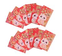 OATIPHO 36piezas Sobres Rojos Año Chino Paquete Serpiente sobre Año Chino Hongbao para Festival de Primavera Cumpleaños Bodas