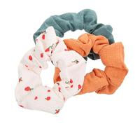 OATIPHO 3piezas Banda Cabello De Tela Coleteros De Cereza Coleteros Para Niña Gomas Elásticas Accesorios Cabello Para Mujer