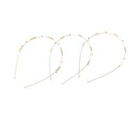 OATIPHO 3piezas Diademas De Perlas y Estrellas Para Playa De Estilo Playero Adornos De Conchas Accesorios De Sirena Para Mujer