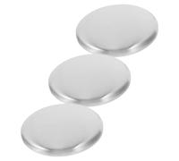 OATIPHO 3piezas Eliminador De Olores Pastillas De Jabón Inoxidable Suave y Duradero Para Lavamanos De Baño y Cocina