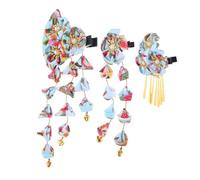 OATIPHO 3piezas Pinza Pelo Estilo Japonés Flores y Borlas para Mujer Accesorio Tradicional de Kimono para Eventos Especiales