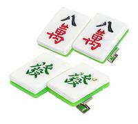 OATIPHO 4piezas Accesorios Cabello De Mahjong Horquillas De Pelo Para Cumpleaños y