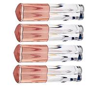 OATIPHO 4piezas Botellas De Brillo Labial Transparentes Tubos De Bálsamo Labial Vacíos Prácticos Para Principiantes