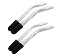 OATIPHO 4piezas Extensor De Freno Para Silla De Ruedas Extensor De Manija De Freno De Hierro Accesorios Para Silla De Ruedas Manual Reemplazo De Manija Para Personas Mayores y Discapacitad