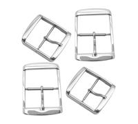 OATIPHO 4piezas Hebillas Metálicas Para Relojes y Zapatos Diseño Rectangular Fácil Ajuste