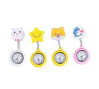 OATIPHO 4piezas Reloj De Enfermera Extensible De Aleacion Reloj De Bolsillo De Enfermera Colgante De Dije De De para Uso Diario El Hospital