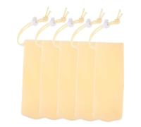 OATIPHO 5 Piezas Bolsa de Malla para Jabón Limpiador Facial Bolsas de Almacenamiento de Jabón para Baño y Cuidado Facial