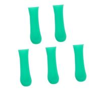 OATIPHO 5 Piezas Funda De Silicona Para Cuchara Con Forma De Oreja Punta De La Oreja Limpiadores De Los Oídos Cucharada De Cera Para El Oído Gel De Sílice Light Green