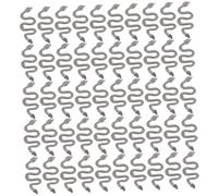 OATIPHO 50 Piezas Encantos de Uñas Forma de Serpiente de Decoración de Uñas de Metal Negro Accesorios para Manicura para Navidad y Cumpleaños Aplicación y