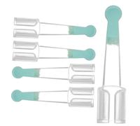OATIPHO 5piezas Cabeza de Cuchara para Oreja Tapones de Repuesto Cuchara para Limpieza de Oídos Herramienta de Eliminación de Cerumen Uso Seguro Baño o Consulta Médica