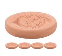 OATIPHO 5piezas Humidificadores de Cigarros Disco Humidificador de Terracota Hoja de Arcilla para Control de Humedad Lámina Humectante de Cigarros Accesorios para Guardar Especias