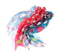 OATIPHO 5piezas Lazos De Pelo Con Cinta Larga Para Navidad Accesorios Para Mujeres Tocado Con Diseño De Copo Para Fiesta y Uso Diario