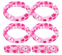 OATIPHO 6 Piezas Coleteros Elásticos para Mujeres y Niñas de Lazos de Pelo Ajustables y Coloridos Accesorios de Moda para Cabello y Grueso para Cumpleaños y