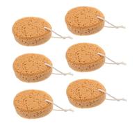 OATIPHO 6 Piezas Esponja de Baño Suave con Estructura de Panal Exfoliante para Ducha Esponja Corporal para Adultos y Eliminación de Células Muertas y Limpieza Profunda