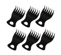 OATIPHO 6 Piezas Peine Horquilla Peine para Cabello Graso Anchos para Peinar el Cabello Uso Salón de Peluquería o Casa Anchos