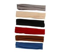 OATIPHO 6piezas Diadema Elástica Para Yoga Deportiva De Cinta Cabeza Para Correr Bandas Cabello De Fitness Cinta Pelo Deporte Mujer