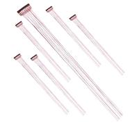 OATIPHO 6piezas Peluca Clip Dorada Extensiones De Cabello Purpurina Brillante Hebras De Cabello Moda Para Mujer Accesorios Para Fiestas Nocturnas