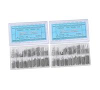 OATIPHO 720 Piezas Kit Profesional Pasadores Acero Inoxidable para Reparación de Correas de Reloj Surtido Barras Presión con Herramientas para Eslabones y Cierres