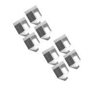 OATIPHO 8 Pcs Triangular Prism Optical Glass Teaching Prism for Accurate Analysis Multifunction Reflector for Laboratory Classroom, Photography