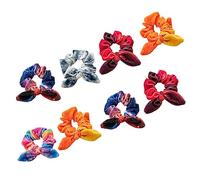 OATIPHO 8 Piezas Coleteros Elásticos Pelo Coleteros Orejas de Conejo Adorables Moldes para Hacer Moños Creativos para Niñas para Uso Diario