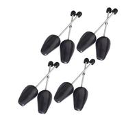 OATIPHO 8 piezas Hormas de Zapatos Ajustables de Plástico con Resorte para Hombre y Mujer de Negras Soporte Flexible para Botas Zapatillas y Calzado Formal Mantiene Forma y