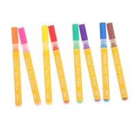 OATIPHO 8 Rotuladores Para Decoración De Uñas De Pintura Metálica Color Para Grafiti Líquido De Enmascarar Gruesos De Dibujo De Metal De Colores De Plástico