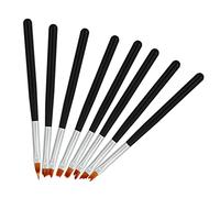OATIPHO 8piezas Pinceles Manicura Cepillo Uñas Profesionales Pincel Kolinsky Decoración Pintura Uñas