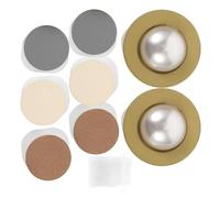 OATIPHO 8piezas Separador De Pies Verde De Silicona Separadores De Dedos Para Pedicura Decoración De Uñas Salón De