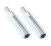 OATIPHO Adaptador de Varilla de Extensión M10 para Amoladora Angular 2 Piezas Palanca Adaptadora para Pulidora Barra de Amolar Auxiliar para Esmerilar y Pulir Espacios Reducidos